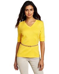 Jones New York T-shirts for Women - Up to 80% off at Lyst.com