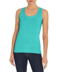 Three Dots Sleeveless and tank tops for Women - Up to 88% off | Lyst
