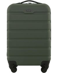 Wrangler - Olive 20-inch Hardside Carry-on Spinner Luggage With 360 Degree Spinner Wheel System - Lyst