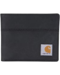 Carhartt - Saddle Leather Bifold Wallet - Lyst