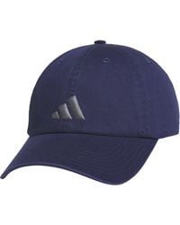 adidas - Ultimate Hat Relaxed Crown Adjustable Fit Strapback Cotton Baseball Cap - Lyst