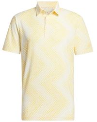 adidas - Ultimate365 Allover Print Polo Shirt - Lyst