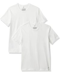 Nike - All Day Cotton Stretch Short Sleeve Crewneck Undershirts - Lyst