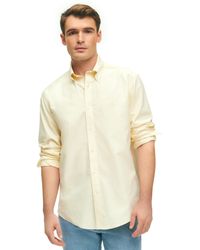 Brooks Brothers - Regular Fit Non-iron Button Down Stretch Oxford Long Sleeve Sport Shirt - Lyst