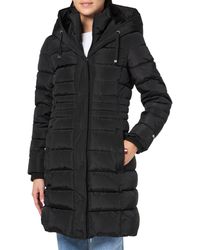Tommy Hilfiger - Solid Puffer Hooded Long Jacket - Lyst
