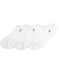 Polo Ralph Lauren - Tech Athletic Low Cut Sock 3 Pair Pack - Lyst