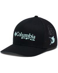 Columbia - Pfg Logo Mesh Ball Cap-mid - Lyst