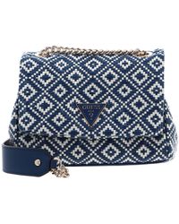Guess - Rainee Convertible Xbody Flap Blue - Lyst