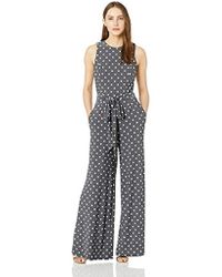 Tommy Hilfiger Printed Jersey Jump Suit - Multicolor