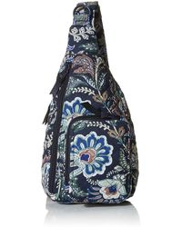 Vera Bradley - Cotton Mini Sling Backpack - Lyst