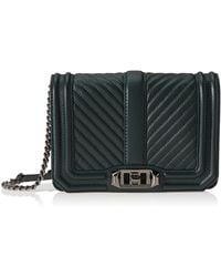Chevron quilted shop jumbo love crossbody