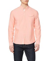 Scotch /& Soda Mens AMS Blauw Sawtooth Shirt in Seasonal Washes