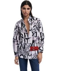 Desigual - Lettering Shirt - Lyst