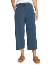 Eddie Bauer - Petite Departure Wide Leg Crop Dusk - Lyst
