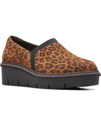 Clarks - , Airabell Tye Oxford, Leopard Print, 7 Uk - Lyst