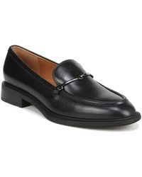 Franco Sarto - Sarto S Eda Classic Slip On Loafer Black Leather 7 M - Lyst