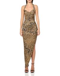 Norma Kamali - Cayla Side Drape Gown - Lyst