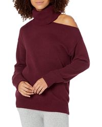 PAIGE - Raundi Turtleneck Relaxed Wool Blend Sweater - Lyst