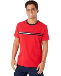 Tommy Hilfiger - Mens Adaptive With Magnetic-buttons At Shoulders T Shirt - Lyst