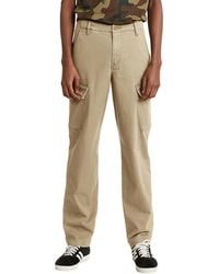 Levi s Ace Cargo Twill Pant in Natural for Men Lyst