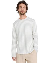Vince - S Sun Faded Thermal L/s Henley - Lyst