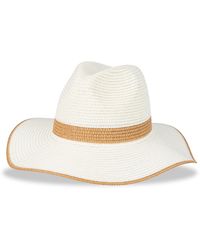 Jessica Simpson - S Wide Brim Straw Hat - Lyst