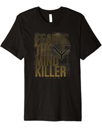 Dune - Dune Fear Is The Mind Killer Quote Premium T-shirt - Lyst