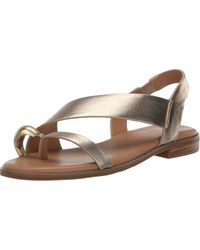 Sanctuary - , Nude Bronze, 7 Suave Ring Sandal-open Toe Slip-on, Comfortable Cushioned Footbed, Stylish Casual Summer Footwear, 7 - Lyst