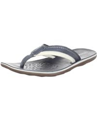 Geox - Uomo Sandal Image 6 Open Toe Sandal,navy/white,41 Eu/8 M Us - Lyst