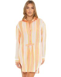 Trina Turk - Standard Montauk Shirt Dress-beach Cover Ups - Lyst