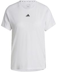 adidas - Aeroready Training Essentials Minimal T-Shirt Clothing, Polyester - Lyst