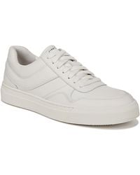 Vince - S Warren Retro Lace Up Sneaker Chalk White Leather 8.5 M - Lyst