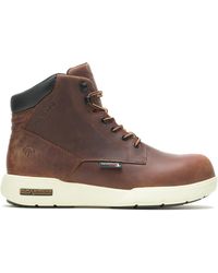 Wolverine - Kickstart Durashocks 6" Waterproof Composite Toe Construction Boot - Lyst