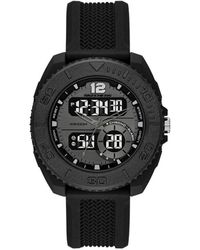 Skechers - Greencraig Analog-digital Black Silicone Watch - Lyst