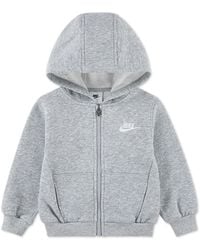 Nike - Club Fleece Front Zip Hoodie - Lyst