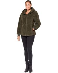 UGG - Long-sleeve Hooded Outerwear Fleece Jacket - Lyst