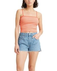 Levi's Sleeveless and tank tops for Women - Up to 74% off | Lyst - Page 2