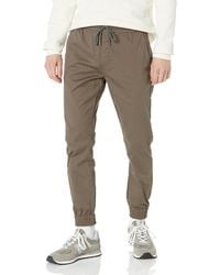Volcom - Frickin Slim Jogger Pants – Tapered Fit With Drawstring - Lyst