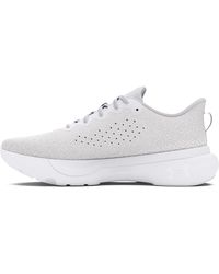 Under Armour - S W Infinite Road Running Shoes White/silver 6 - Lyst