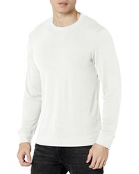 Theory - Essential Tee Long Sleeve In Anemone Milano - Lyst