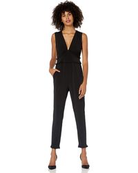 bcbgeneration black jumpsuit