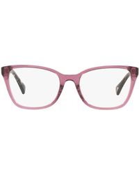 Ralph By Ralph Lauren - Ra7137u Universal Fit Square Prescription Eyewear Frames - Lyst