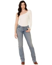 Wrangler - Womens Willow Mid Rise Boot Cut Ultimate Riding Jeans - Lyst