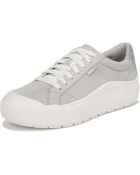 Dr. Scholls - S Time Off Platform Slip On Fashion Sneaker Vapor Grey Microfiber 7 M - Lyst