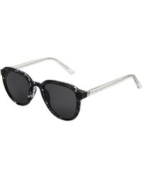 French Connection - Full Rim Round Sunglasses - Lyst