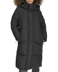 Levi's - Cloud Puff Hooded Midlength Puffer Jacket - Lyst
