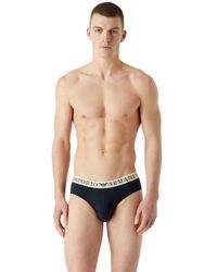 Emporio Armani - Underwear 3-Pack Mixed Waistband Brief Caleçons - Lyst
