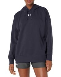 Under Armour - S Rival Os Hoodie Black Xxl - Lyst