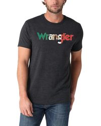 Wrangler - Short Sleeve Graphic T-shirt - Lyst