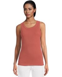 Michael Stars - Paloma Wide Binding Tank Muse - Lyst